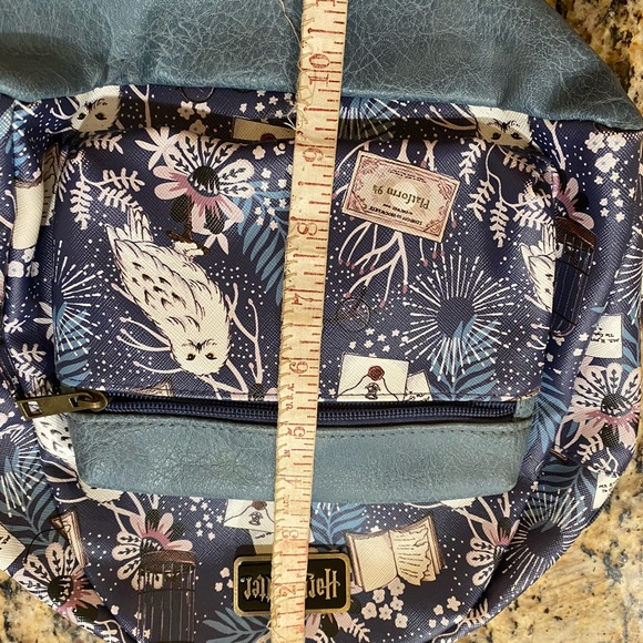 Warner Bros. Blue and White Harry Potter Backpack - Picture 4 of 7